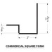 Commercial Bar Form Pack (Large Square Edge) Commercial Bar Form Pack (Large Square Edge)